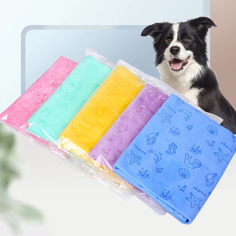 Pet Absorbent Towel Quick Drying High Water Absorption Cat Dog Bath Towels Cleaning Multifunctional Deerskin Scarf Pets Pet Absorbent Towel Quick Drying High Water Absorption Cat Dog Bath Towels Cleaning Multifunctional Deerskin Scarf Pets