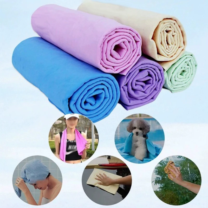 Pet Absorbent Towel Quick Drying High Water Absorption Cat Dog Bath Towels Cleaning Multifunctional Deerskin Scarf Pets Pet Absorbent Towel Quick Drying High Water Absorption Cat Dog Bath Towels Cleaning Multifunctional Deerskin Scarf Pets