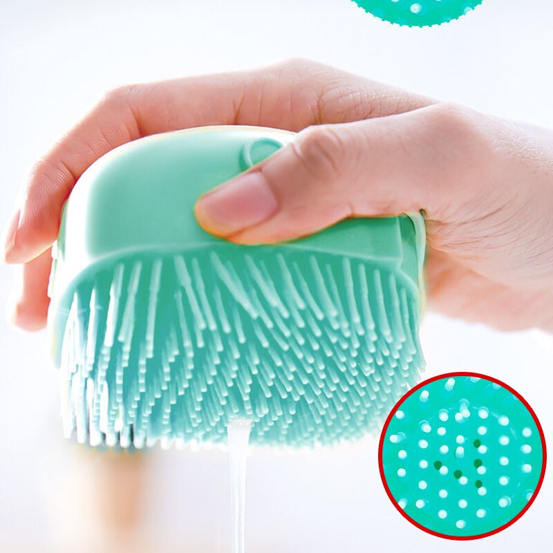 Pet Bathing Brush Soft Silicone Massager Shower Gel Bathing Brush Clean Tools Comb Dog Cat Cleaning Grooming Supplies Pet Bathing Brush Soft Silicone Massager Shower Gel Bathing Brush Clean Tools Comb Dog Cat Cleaning Grooming Supplies