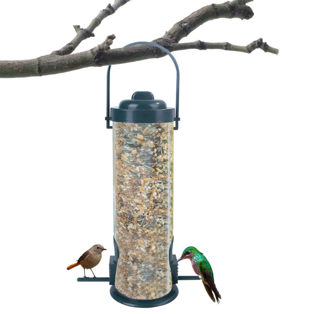 Pet Bird Feeder Outdoor Hanging Pet Food Dispenser Multiple Holes Bird Feeder Automatic Foot Feeding Tool for Flying Pet Bird Feeder Outdoor Hanging Pet Food Dispenser Multiple Holes Bird Feeder Automatic Foot Feeding Tool for Flying