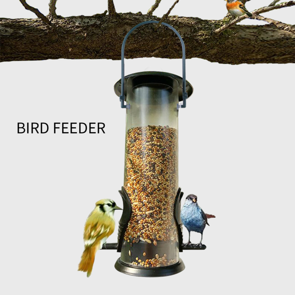 Pet Bird Feeder Outdoor Hanging Pet Food Dispenser Multiple Holes Bird Feeder Automatic Foot Feeding Tool for Flying Pet Bird Feeder Outdoor Hanging Pet Food Dispenser Multiple Holes Bird Feeder Automatic Foot Feeding Tool for Flying