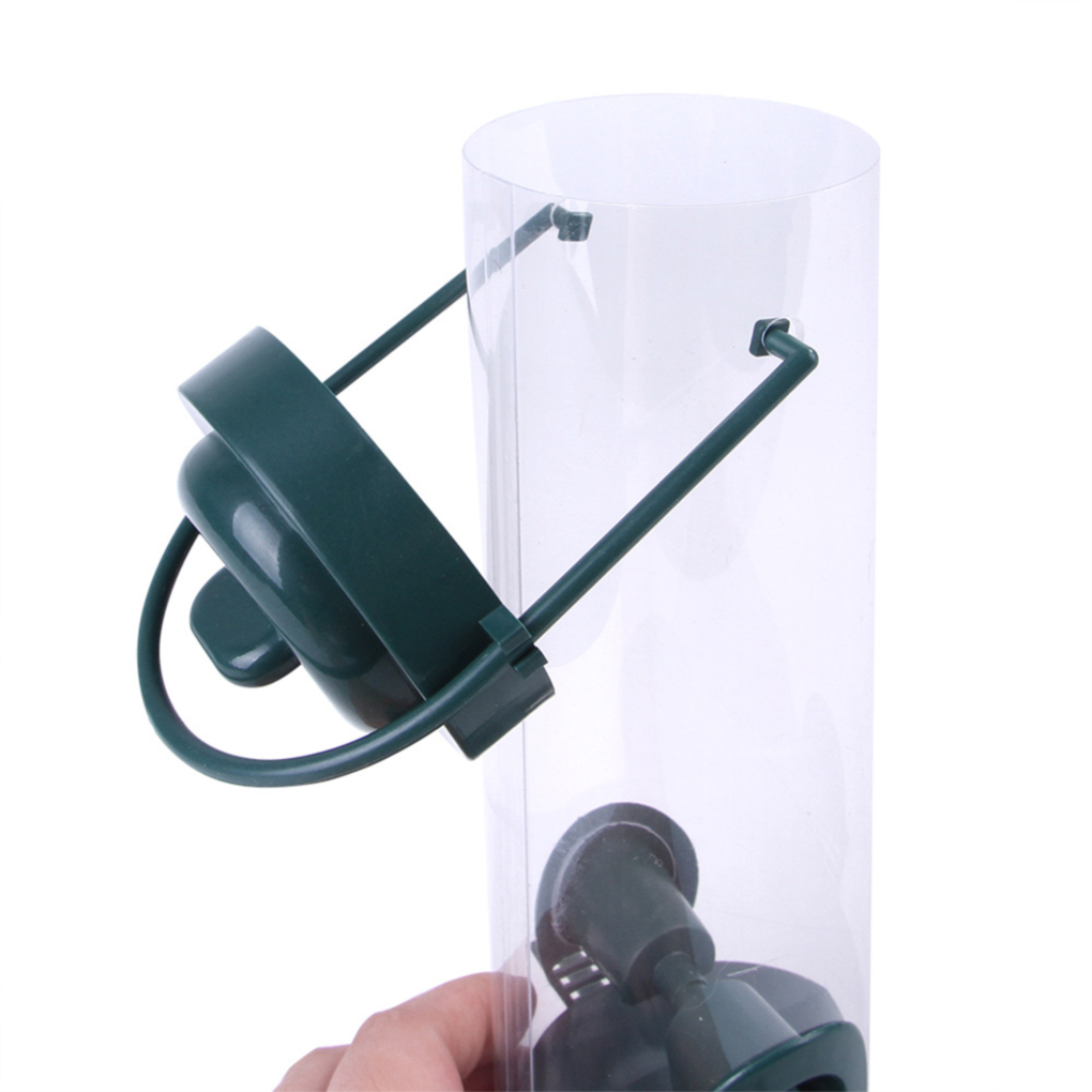 Pet Bird Feeder Outdoor Hanging Pet Food Dispenser Multiple Holes Bird Feeder Automatic Foot Feeding Tool for Flying Pet Bird Feeder Outdoor Hanging Pet Food Dispenser Multiple Holes Bird Feeder Automatic Foot Feeding Tool for Flying