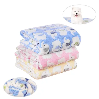 Pet Blanket Soft Warm Fleece