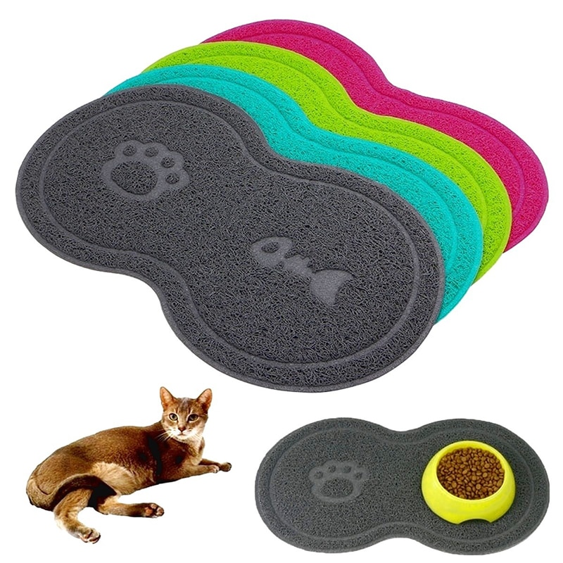 Pet Bowl Mat Anti Slip Feeding Pad Pet Bowl Mat Anti Slip Feeding Pad