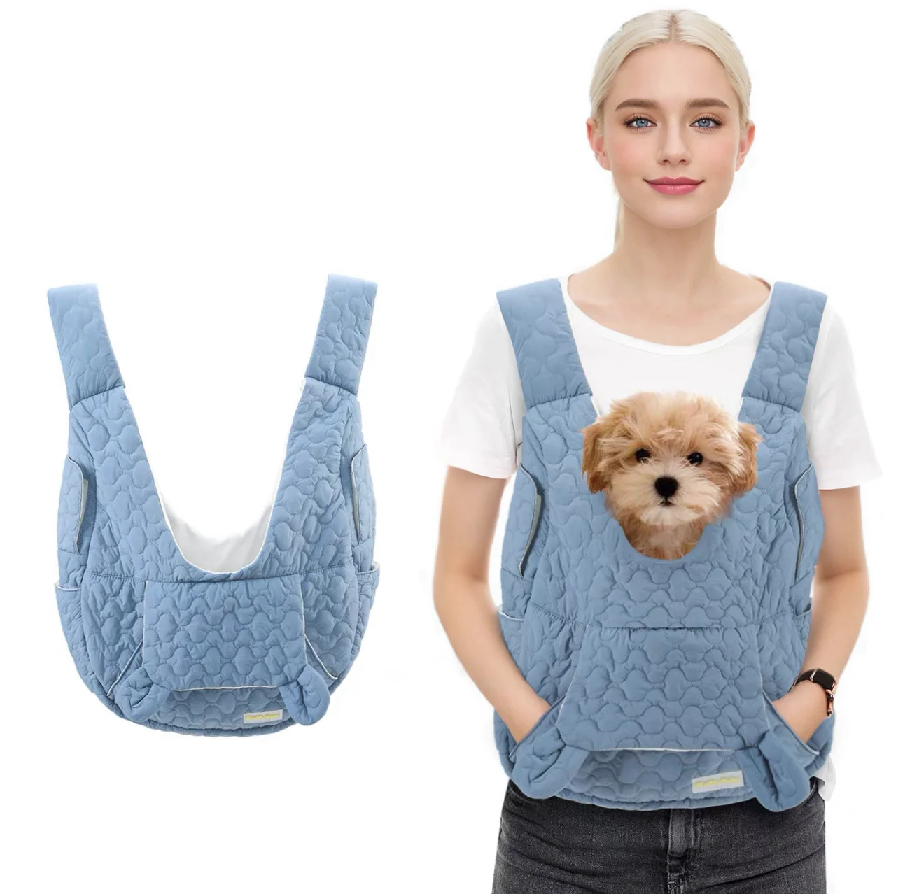 Pet Carrier Bag Extra Large Capacity Chest Backpack Dog and Cat Outdoor Bag Waterproof and Wind Resistant Portable Pet Pet Carrier Bag Extra Large Capacity Chest Backpack Dog and Cat Outdoor Bag Waterproof and Wind Resistant Portable Pet