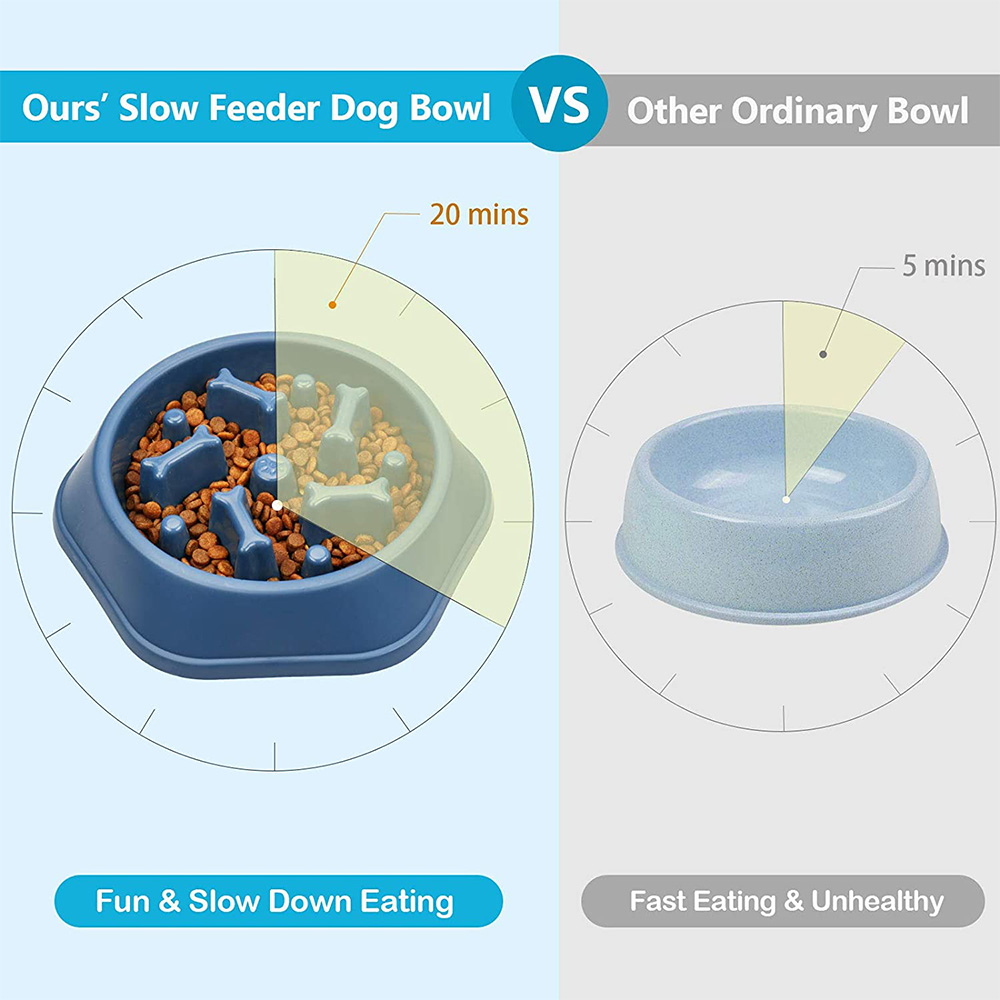 Pet Dog Bowl Slow Feeder