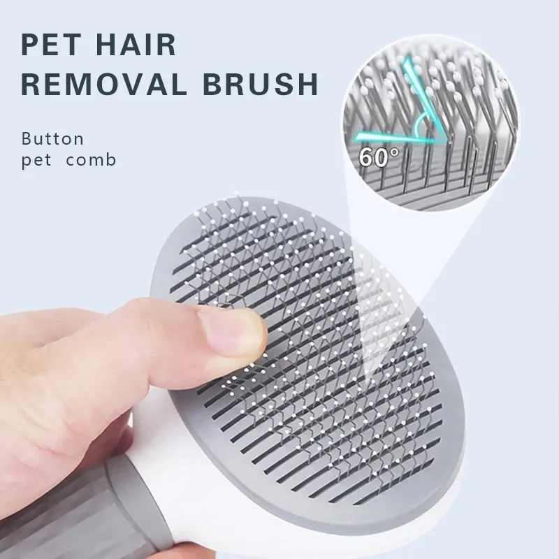 Pet Dog Brush Cat Comb Self Cleaning Pet Hair Remover Brush For Dogs Cats Grooming Tools Pets Dematting Comb Dogs Pet Dog Brush Cat Comb Self Cleaning Pet Hair Remover Brush For Dogs Cats Grooming Tools Pets Dematting Comb Dogs