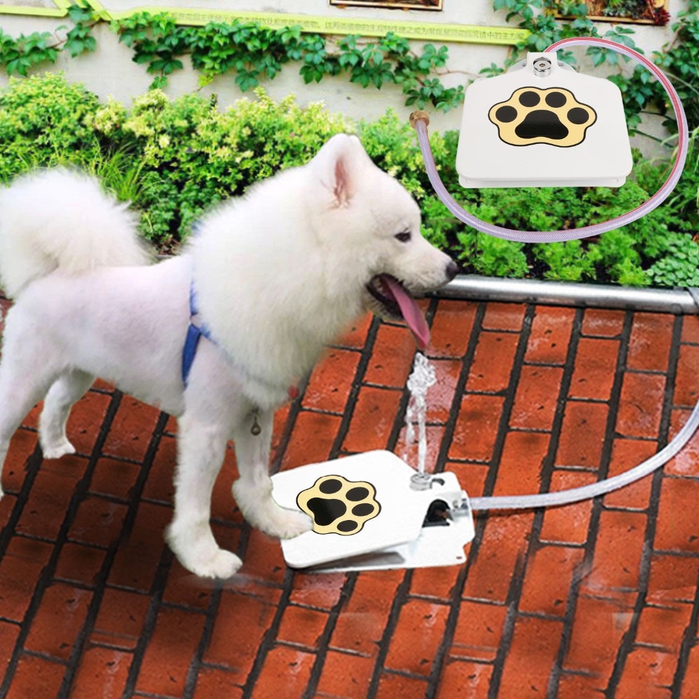Pet Drinking Fountain Step-On Device Pet Drinking Fountain Step-On Device