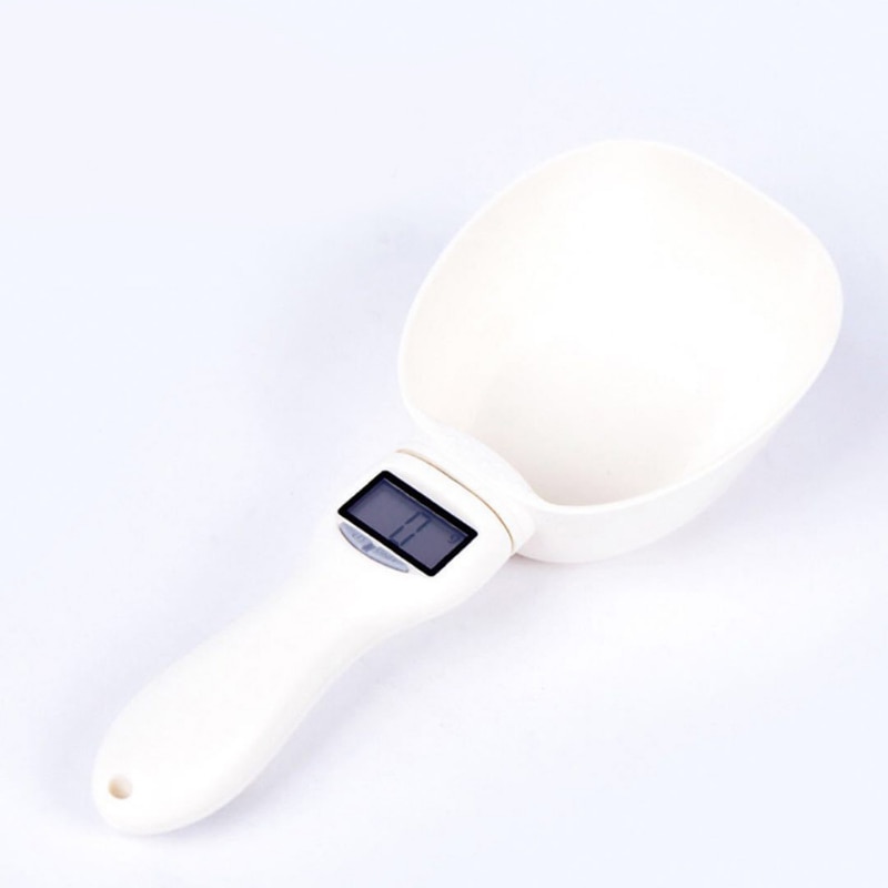 Pet Food Scale LCD Electronic Precision Weighing Tool Dog Cat Feeding Food Measuring Spoon Digital Display Kitchen Scale Pet Food Scale LCD Electronic Precision Weighing Tool Dog Cat Feeding Food Measuring Spoon Digital Display Kitchen Scale