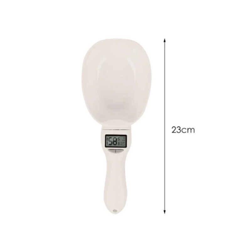 Pet Food Scale LCD Electronic Precision Weighing Tool Dog Cat Feeding Food Measuring Spoon Digital Display Kitchen Scale Pet Food Scale LCD Electronic Precision Weighing Tool Dog Cat Feeding Food Measuring Spoon Digital Display Kitchen Scale