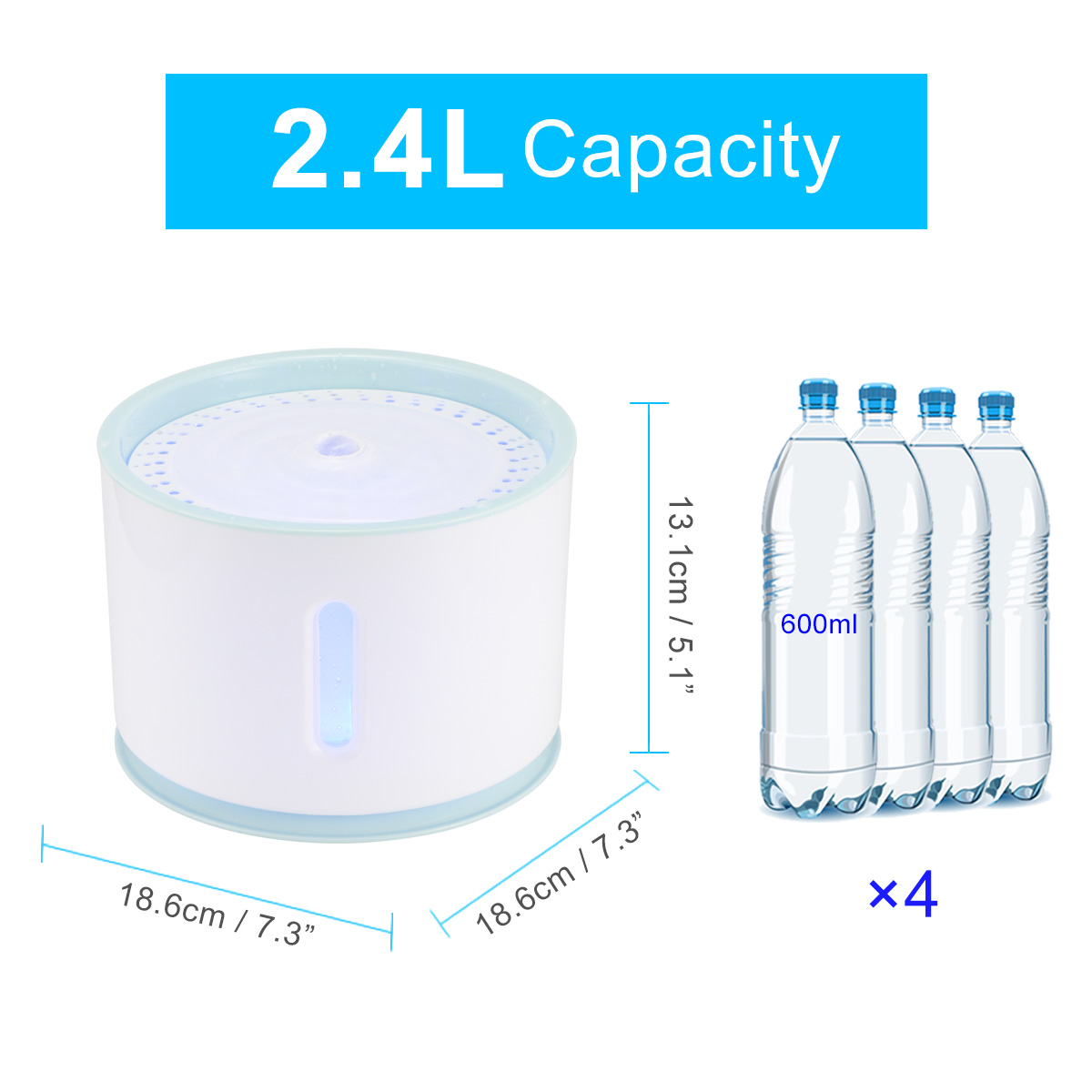 Pet Fountain Automatic Water Dispenser Pet Fountain Automatic Water Dispenser