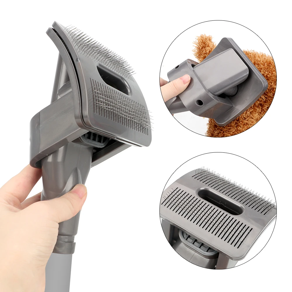 Pet Fur Hair Vacuum Groomer for Dyson Dog Cat Combs Clean Pets Hair Brush Vacuum Cleaner Grooming Tools Pet Products Pet Fur Hair Vacuum Groomer for Dyson Dog Cat Combs Clean Pets Hair Brush Vacuum Cleaner Grooming Tools Pet Products