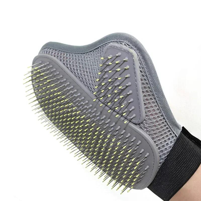 Pet Grooming Glove Hair Removal Brush Cat Dog Fur Hair Deshedding Gentle Efficient Dog Combs Pet Bathing Massage Pet Grooming Glove Hair Removal Brush Cat Dog Fur Hair Deshedding Gentle Efficient Dog Combs Pet Bathing Massage