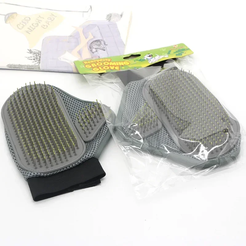 Pet Grooming Glove Hair Removal Brush Cat Dog Fur Hair Deshedding Gentle Efficient Dog Combs Pet Bathing Massage Pet Grooming Glove Hair Removal Brush Cat Dog Fur Hair Deshedding Gentle Efficient Dog Combs Pet Bathing Massage