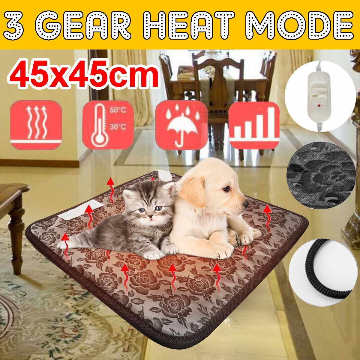 Pet Heating Pad Warming Mat Pet Heating Pad Warming Mat