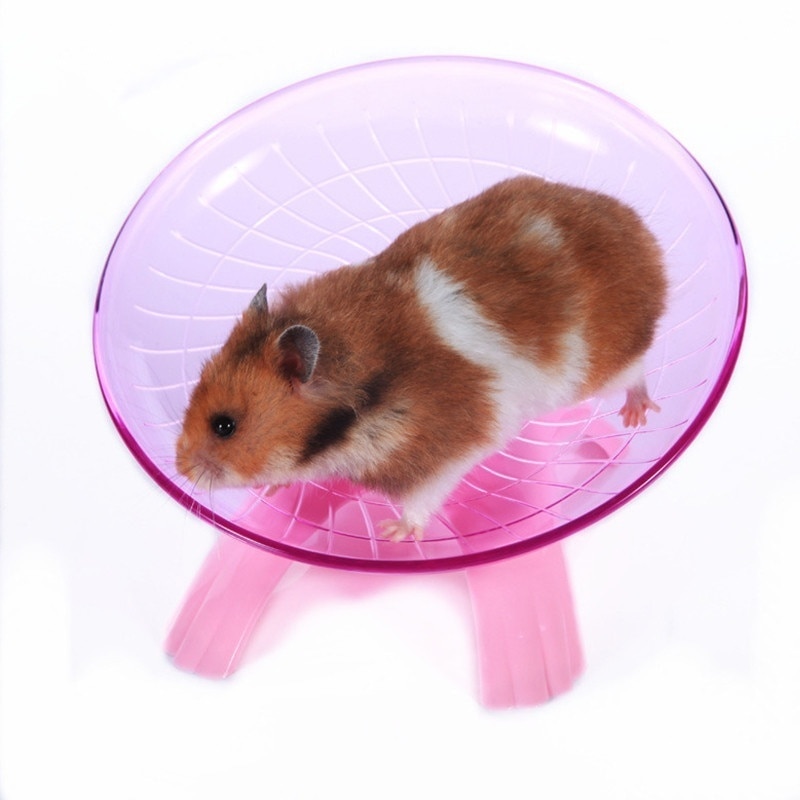Pet Plastic Flying Saucer Hamster Wheel Pet Plastic Flying Saucer Hamster Wheel