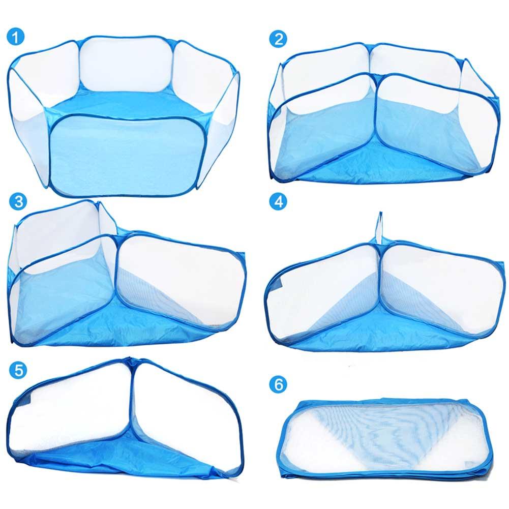 Pet Playpen Foldable Mesh Fence Pet Playpen Foldable Mesh Fence