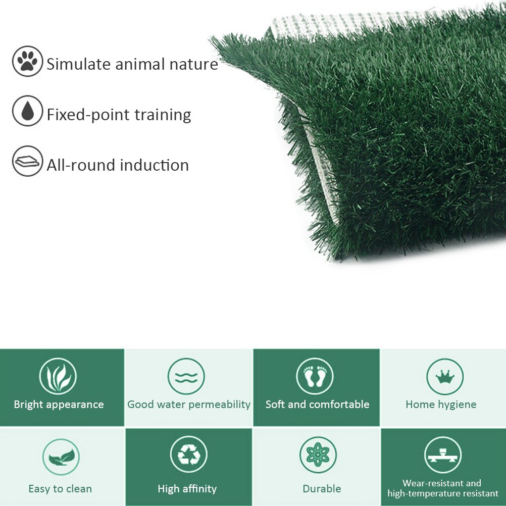 Pet Potty Training Dog Grass Pee Mat Pet Potty Training Dog Grass Pee Mat
