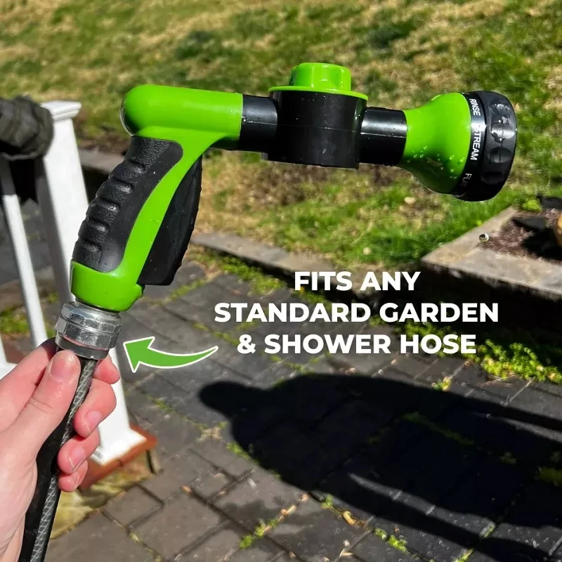 Pet Shower Nozzle Sprayer Hose dog shower Gun 3 Mode Adjustable Pet Wash Cleaning bath Water Foam Soap Sprayer dog