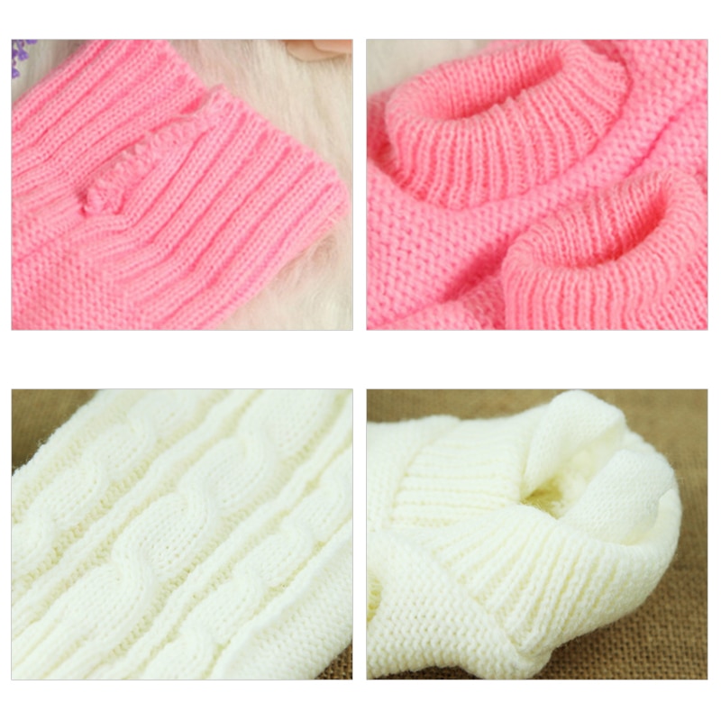 Pet Sweater Knit Winter Outfit