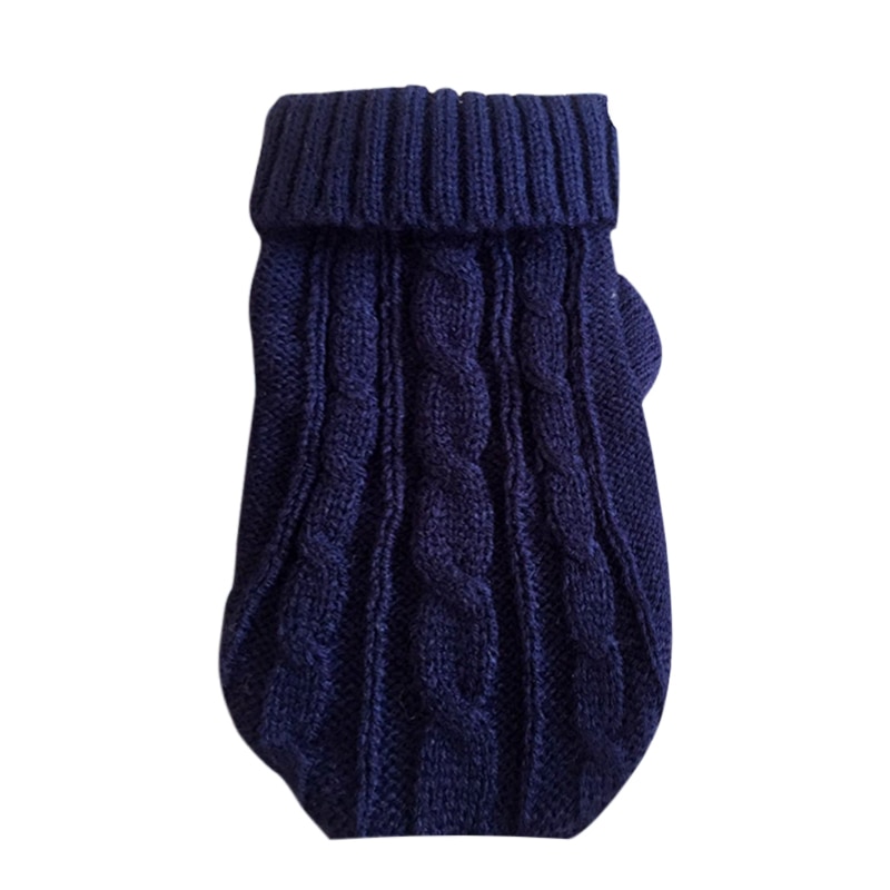 Pet Sweater Knit Winter Outfit