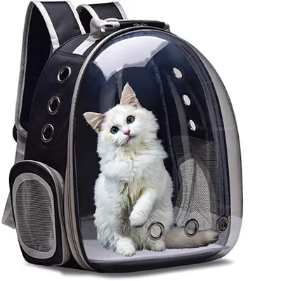 Pet Travel Backpack Transparent Pet Carrier Bag Pet Travel Backpack Transparent Pet Carrier Bag