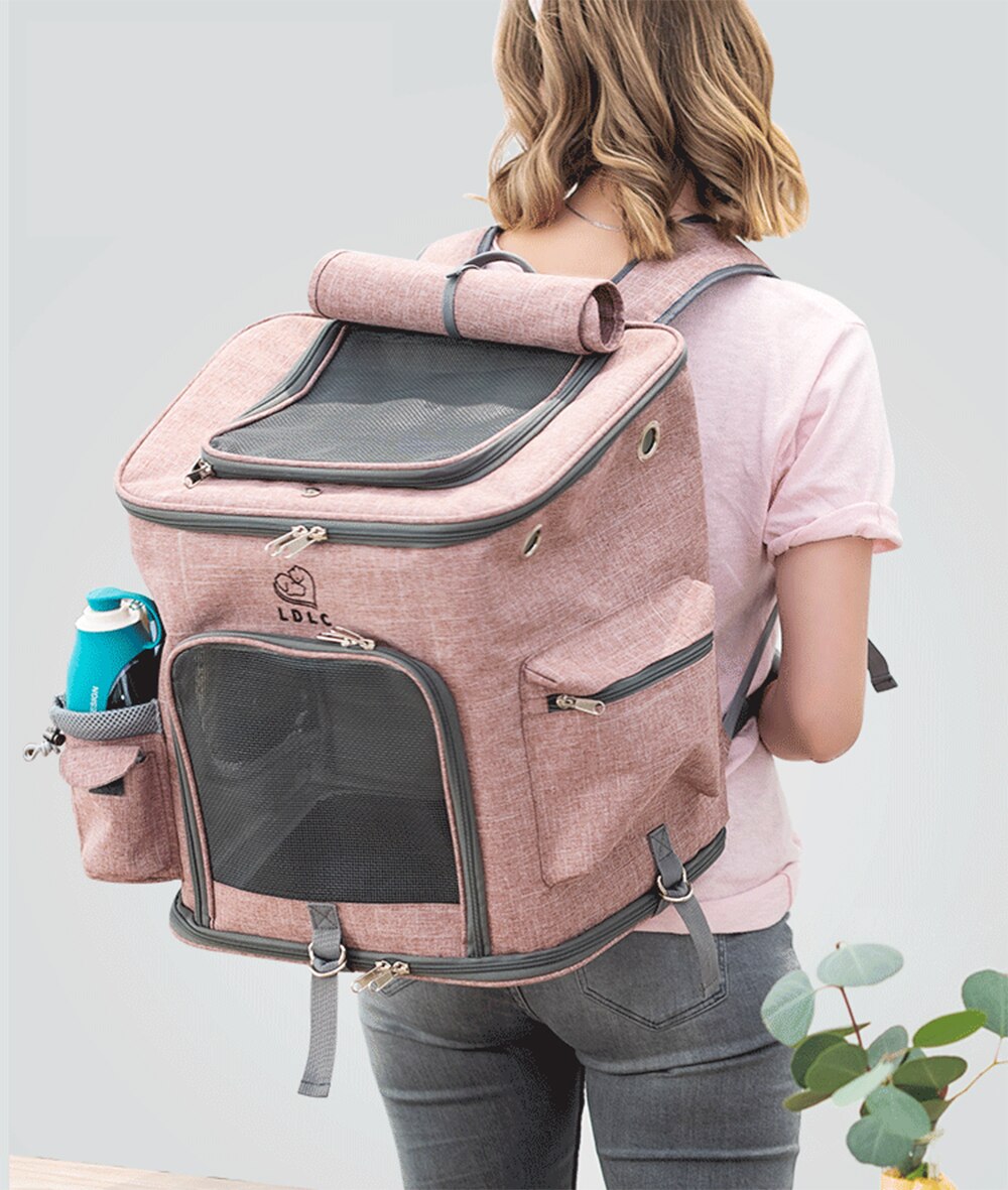 Pet Travel Carrier with Mesh Windows Pet Travel Carrier with Mesh Windows