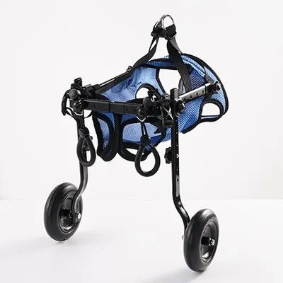 Pet Trolley Adjustable Hind Leg Disabled Pet Dog Mobility Aid Light Rehabilitation Legs Pet Wheelchair Walk Trolley