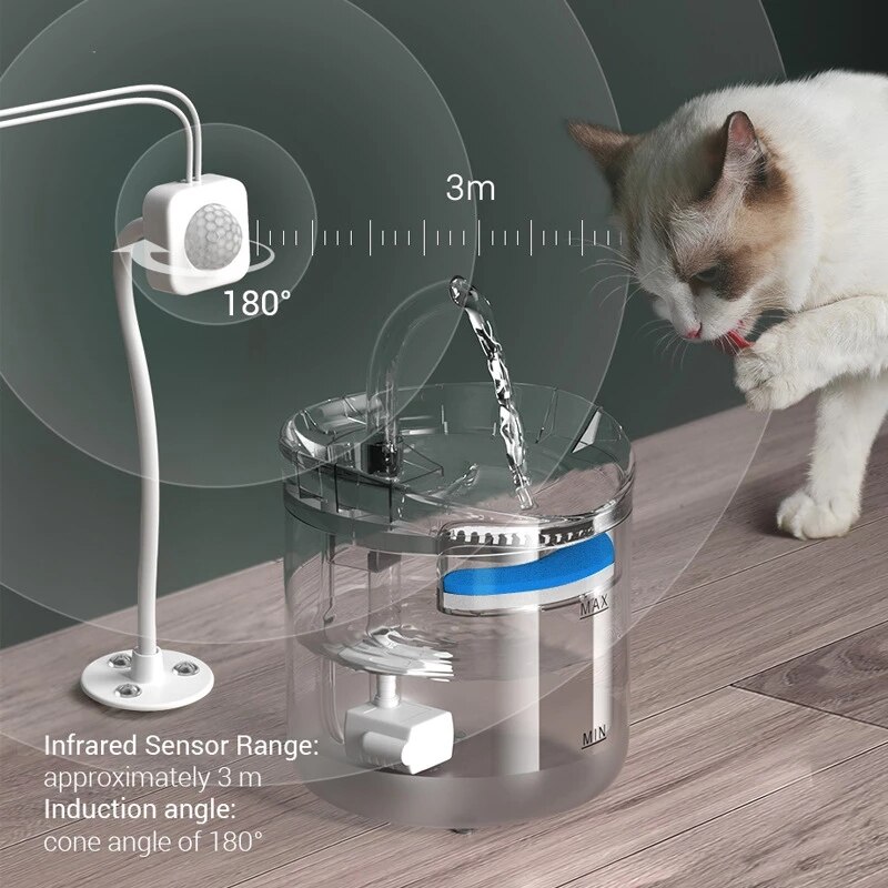 Pet Water Dispenser Automatic Circulation Intelligent Constant Temperature Water Dispenser Pet Cat Supplies Accessorie