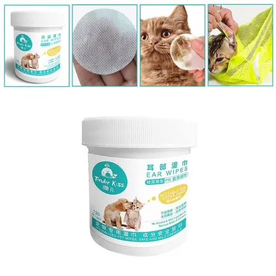 Pet Wipes Ear Cleaner Pet Grooming (120 pieces) Pet Wipes Ear Cleaner Pet Grooming (120 pieces)