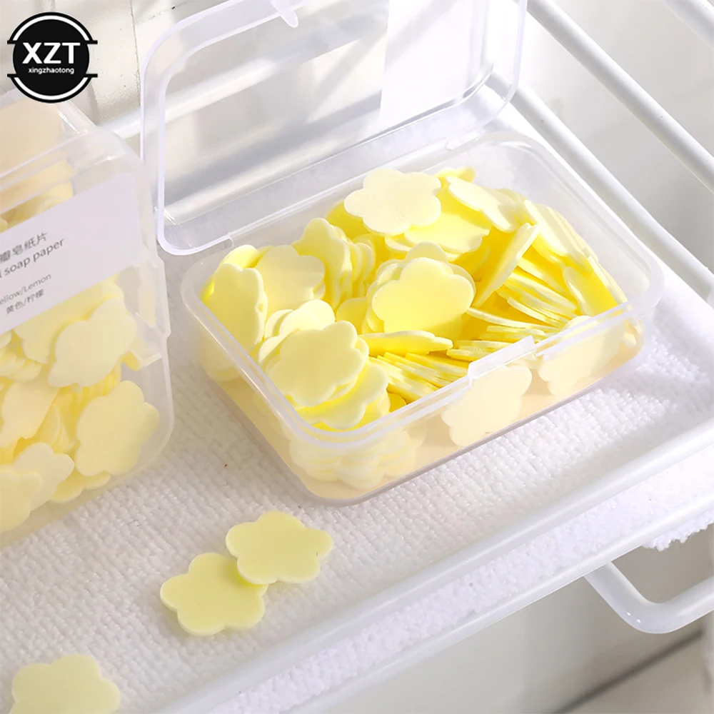 Petal Soap Papers with Travel Case