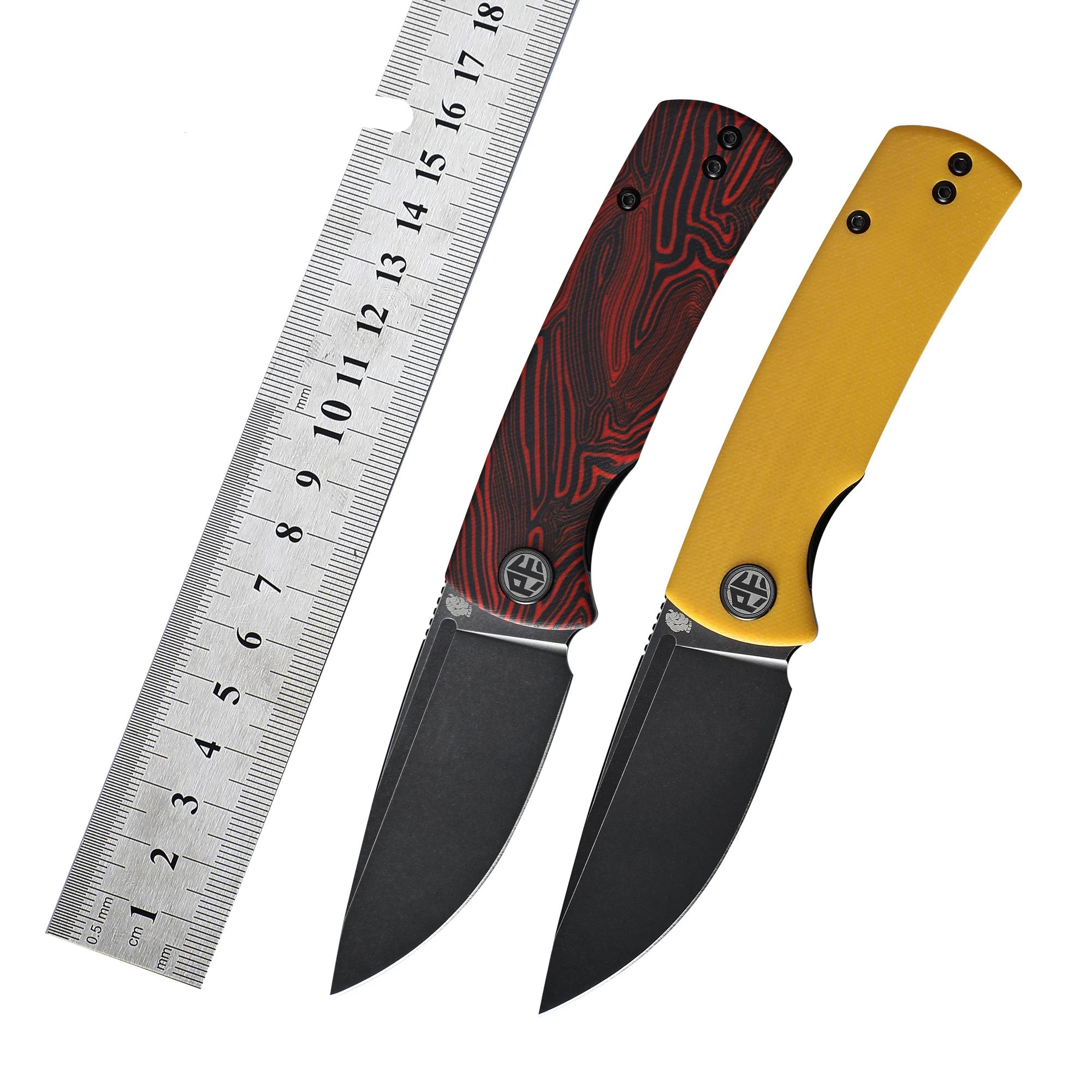 Petrified Fish Mini PFP01X G10 Handle Ceramic Bearing 14C28N Steel Blade Camping Folding Knife Outdoor Survival Cutting Petrified Fish Mini PFP01X G10 Handle Ceramic Bearing 14C28N Steel Blade Camping Folding Knife Outdoor Survival Cutting