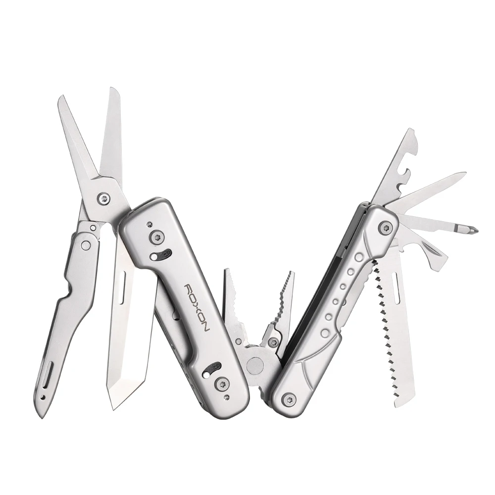 Phantom Multi Tool Pliers and Scissors with Replaceable Knife and Wire Cutters Phantom Multi Tool Pliers and Scissors with Replaceable Knife and Wire Cutters