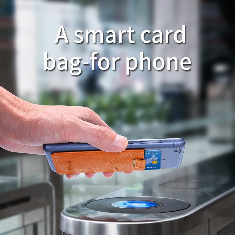 Phone Card Holder Leather Back Pocket Phone Card Holder Leather Back Pocket