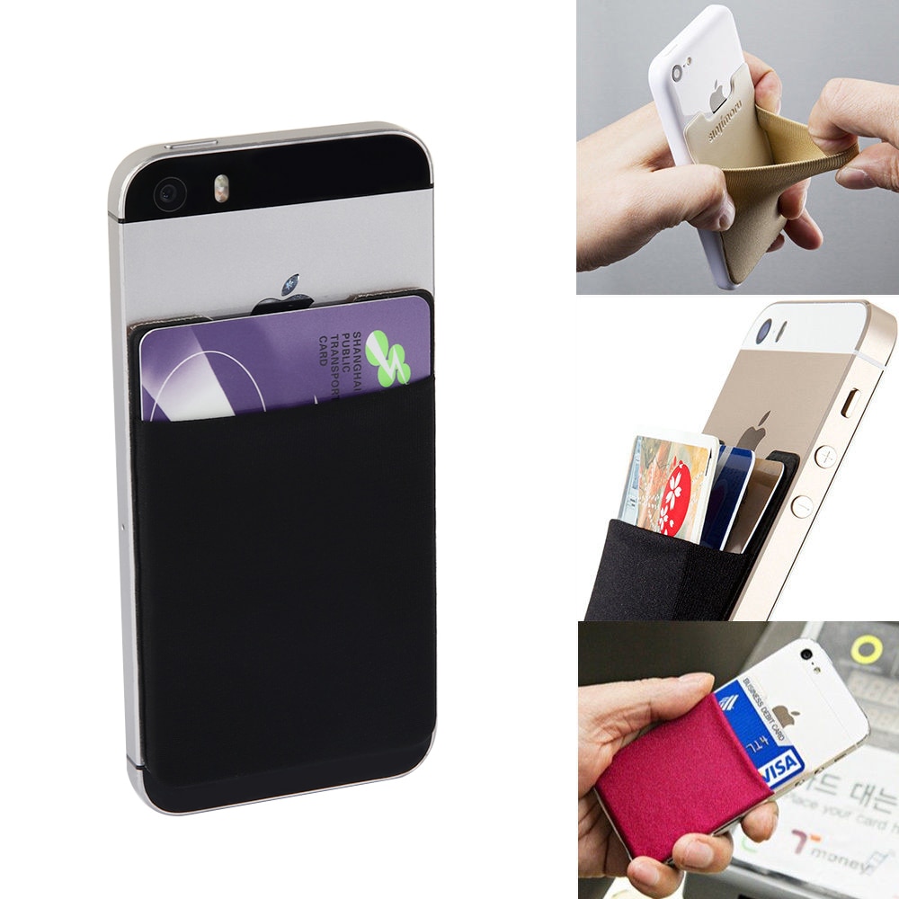 Phone Card Pocket Sticker Accessory