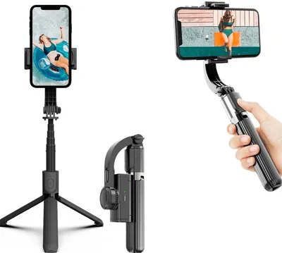 Phone Gimbal stabilizer Wireless Bluetooth selfie stick tripod Stabilizer holder bracket For Smartphone live Phone Gimbal stabilizer Wireless Bluetooth selfie stick tripod Stabilizer holder bracket For Smartphone live
