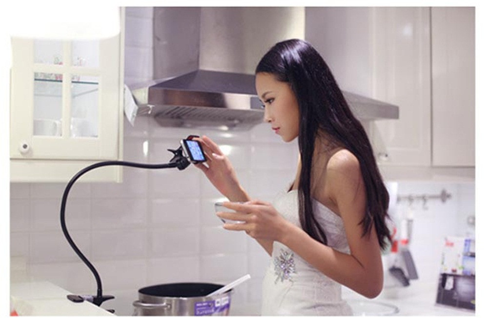 Phone Holder for Bed Clip-On Mount Phone Holder for Bed Clip-On Mount