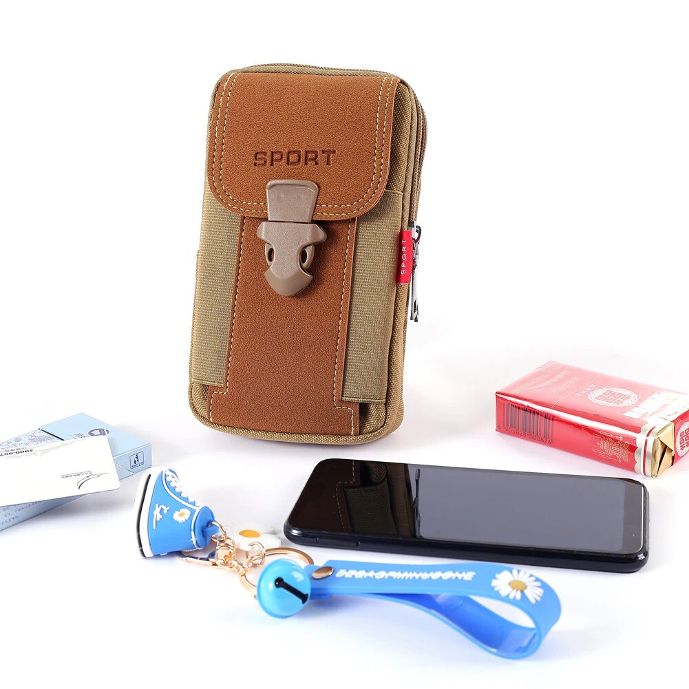 Phone Holster Bag Molle Waist Pouches Small Tactical Duty Belt Backpack Carrying Case Card Holder Phone Holster Bag Molle Waist Pouches Small Tactical Duty Belt Backpack Carrying Case Card Holder