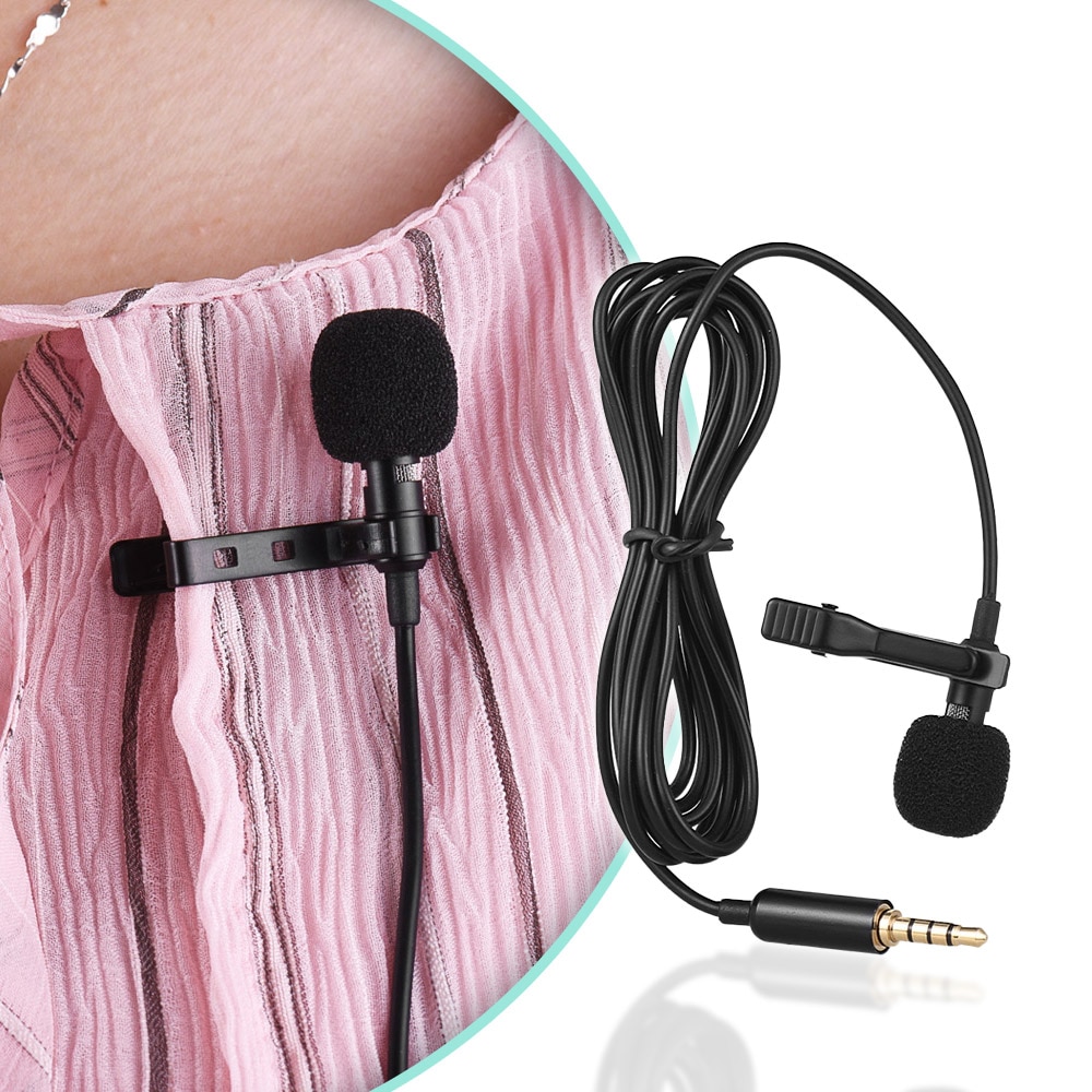 Phone Microphone Mini Clip-on Mic Phone Microphone Mini Clip-on Mic