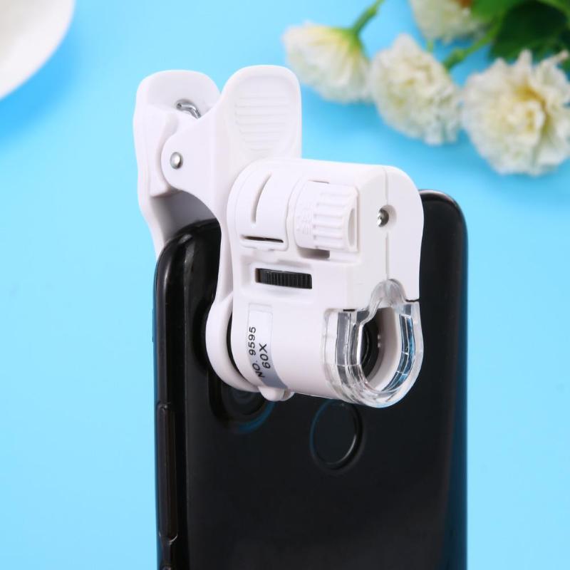 Phone Microscope 60X Clip-On Accessory Phone Microscope 60X Clip-On Accessory