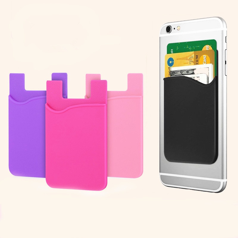 Phone Pocket Sticker ID Card Holder Phone Pocket Sticker ID Card Holder