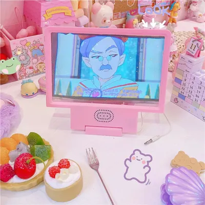 Phone Screen Enlarger Girly Pink