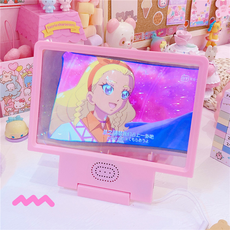 Phone Screen Enlarger Girly Pink