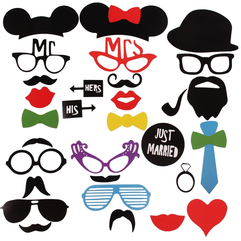 Photo Booth Props Party Photo Decor Photo Booth Props Party Photo Decor