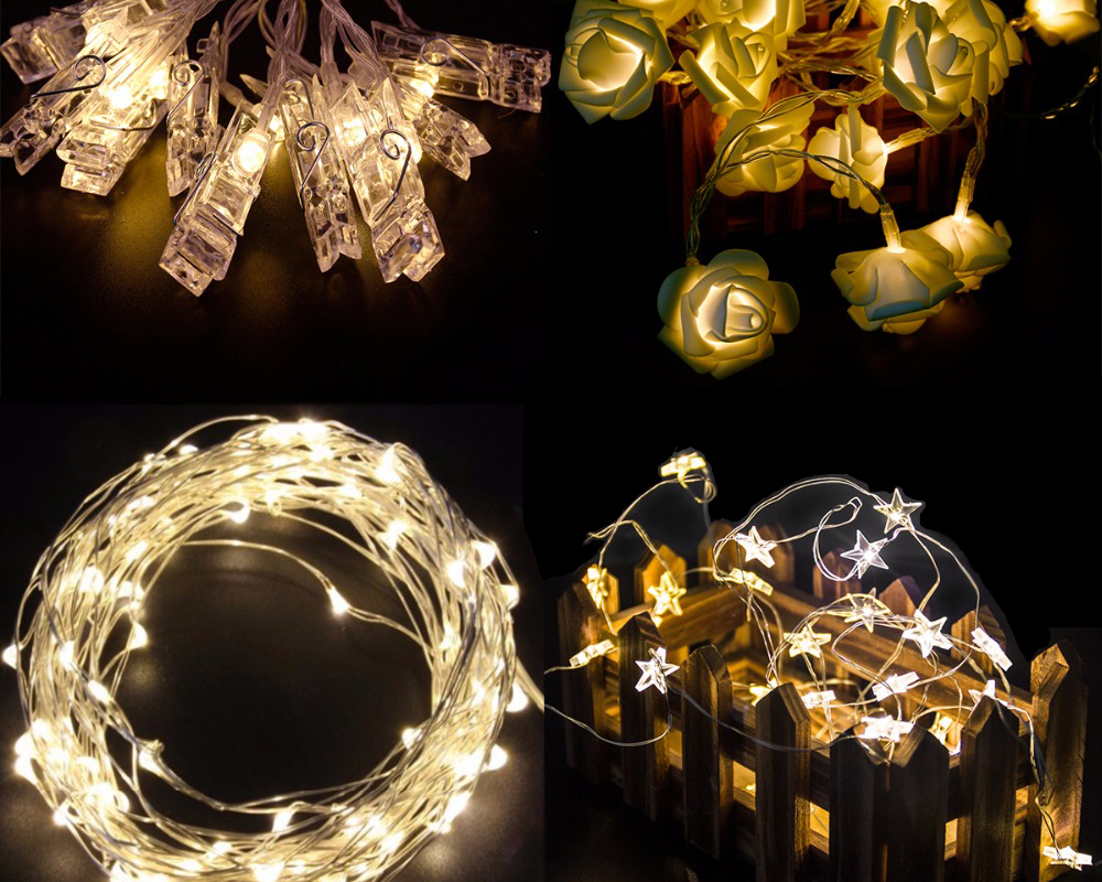 Photo Clip LED String Lights