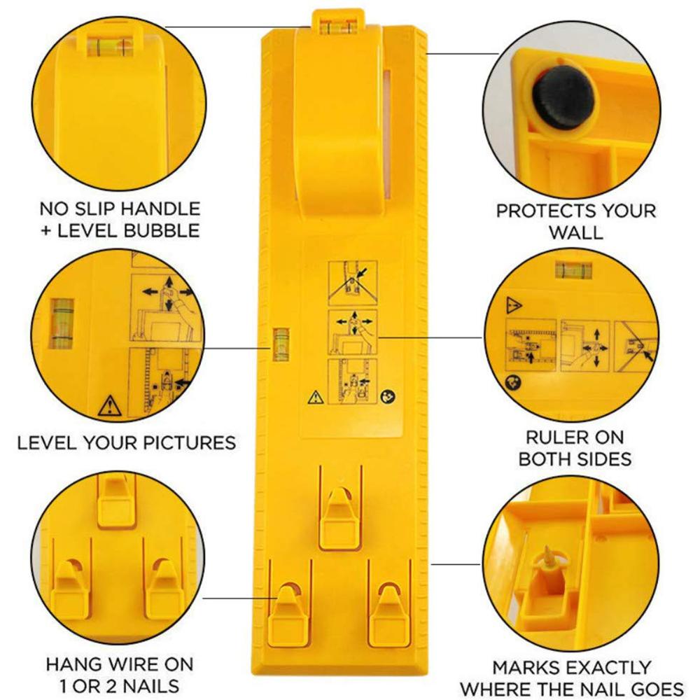 Photo Frame Hanging Tool with Level Photo Frame Hanging Tool with Level