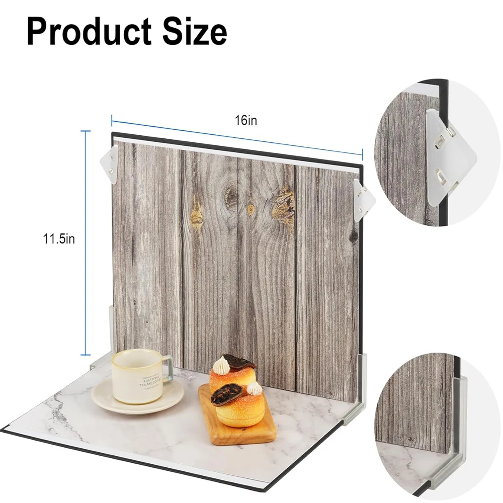 Photography Backdrop Board Photo Studio Kits Background Photography 9 Double-Sided Background Paper photography props