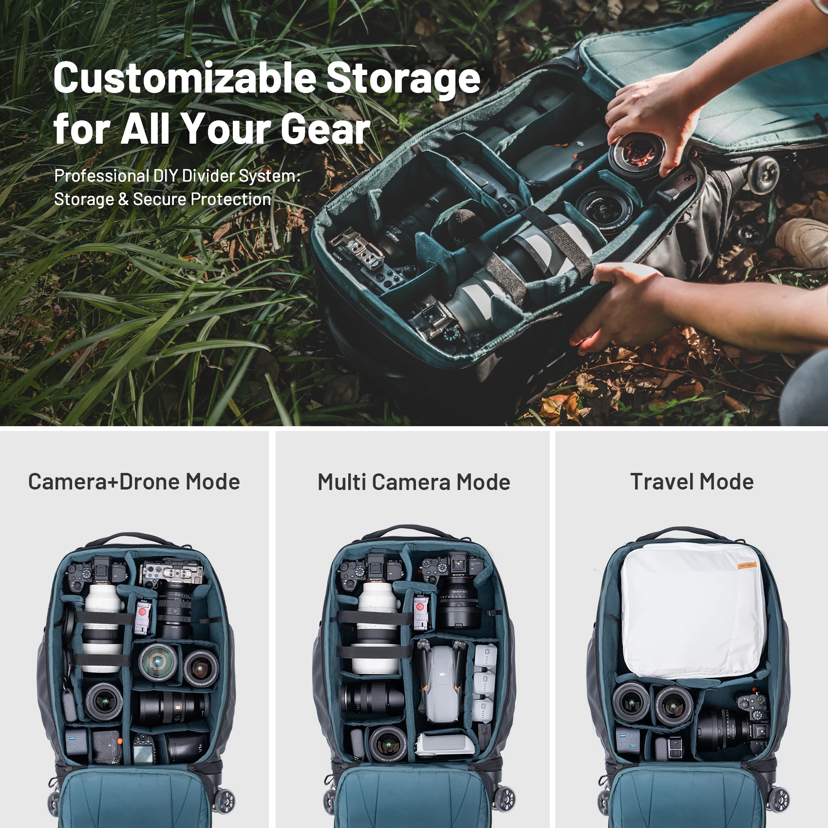 Photography Trolley Case Photography Bag DSLR Camera Bag Professional Outdoor Backpack Luggage Equipment Travel Case Photography Trolley Case Photography Bag DSLR Camera Bag Professional Outdoor Backpack Luggage Equipment Travel Case