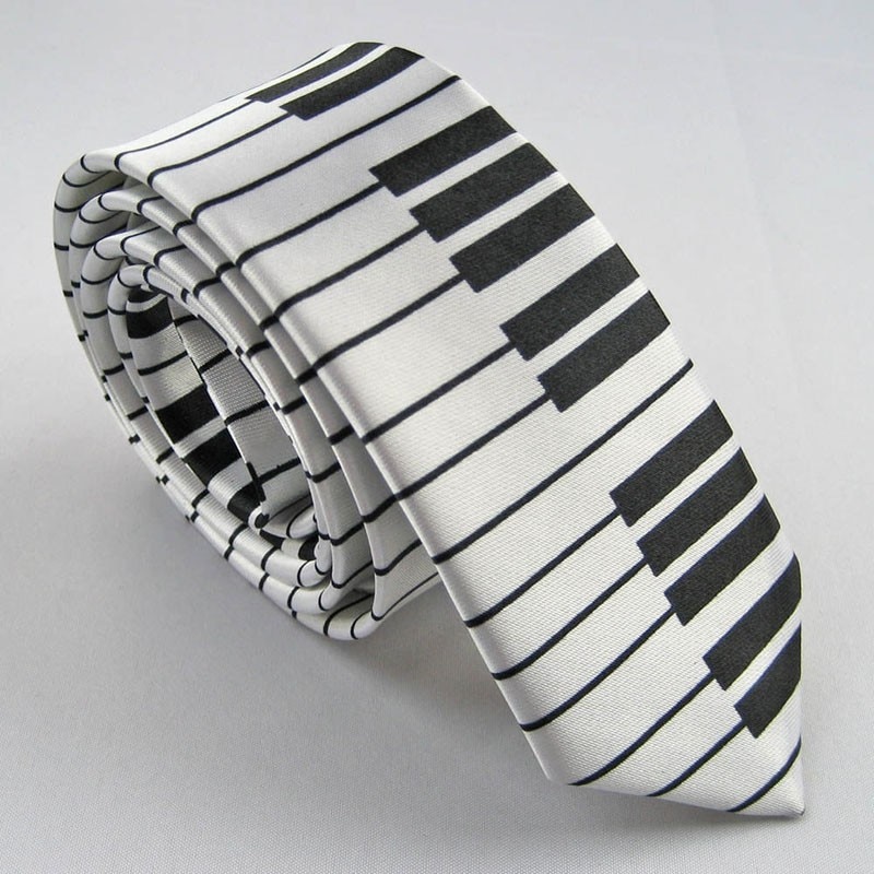 Piano Key Necktie Classic Accessory Piano Key Necktie Classic Accessory