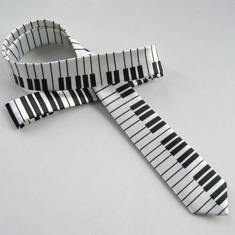 Piano Key Necktie Classic Accessory Piano Key Necktie Classic Accessory